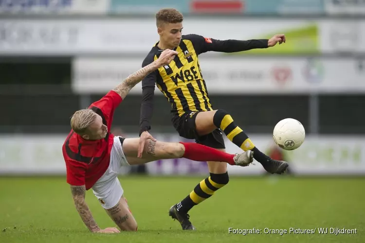 Rijnsburgse Boys wint in topper van AFC