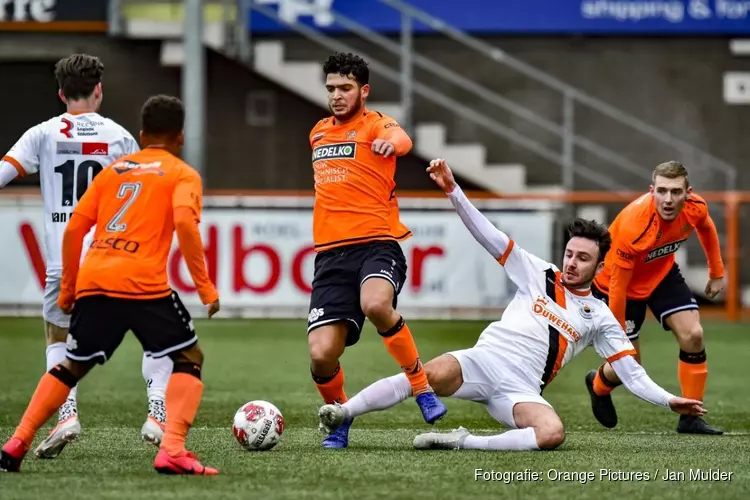 Rode kaart nekt Jong FC Volendam tegen Katwijk