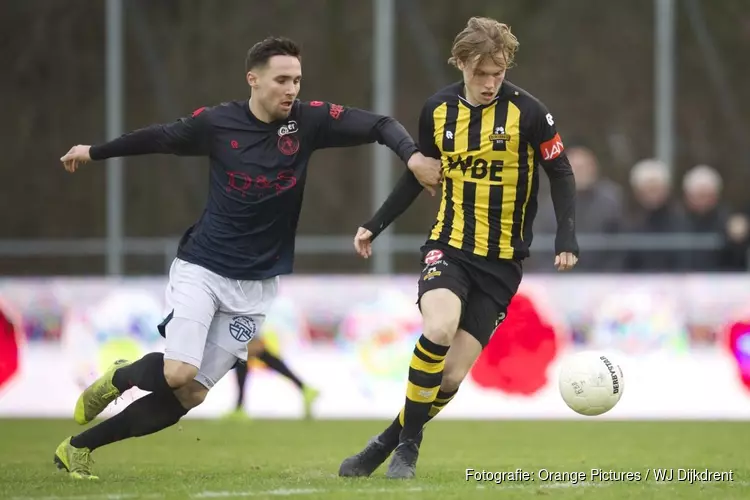 Rijnsburgse Boys wint van Jong Sparta