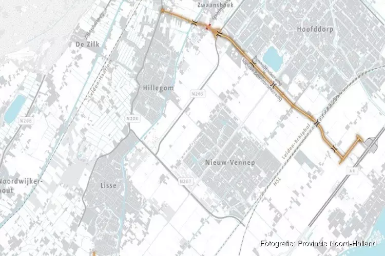 Dikke streep door Duinpolderweg wekt grote verbazing bij Zuid-Hollandse buren