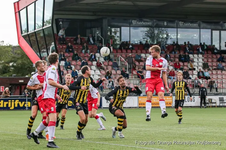 IJsselmeervogels in slotfase langs Rijnsburgse Boys