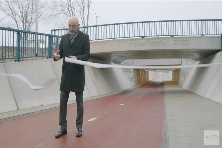 Fietstunnel Waterloopje geopend