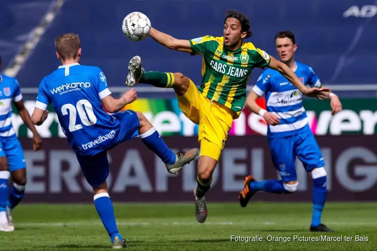 ADO Den Haag voert druk op concurrentie op met winst in Zwolle