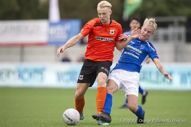 Koploper Katwijk loopt verder uit na winst op GVVV