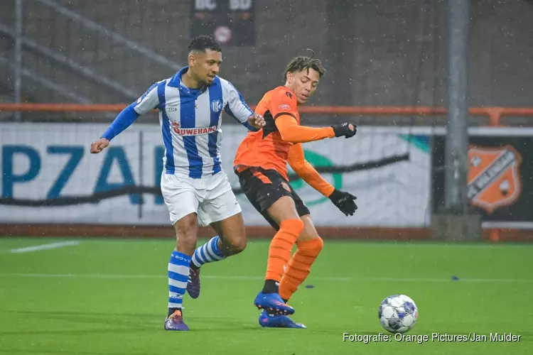 Rode kaart nekt Jong FC Volendam tegen Quick Boys