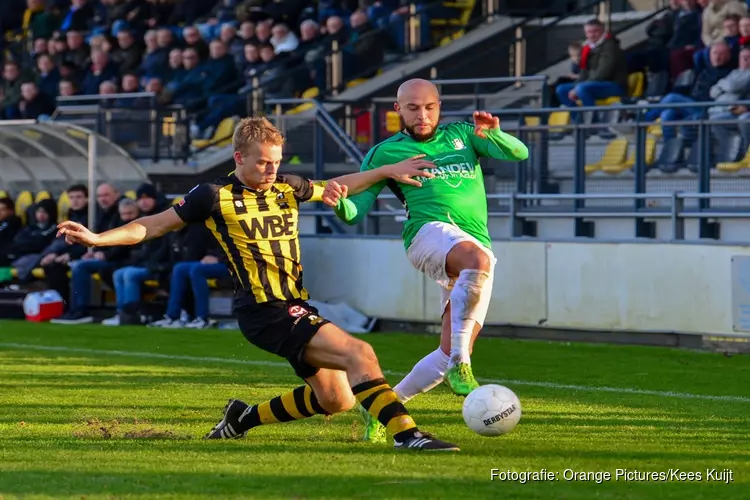 Scheveningen boekt knappe zege bij Rijnsburgse Boys