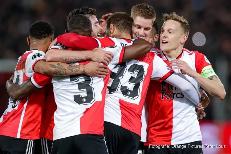 Feyenoord kwartfinalist na probleemloze zege op Partizan