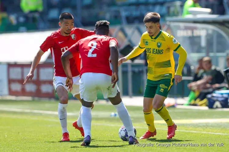 Mat ADO Den Haag laat in blessuretijd winst glippen