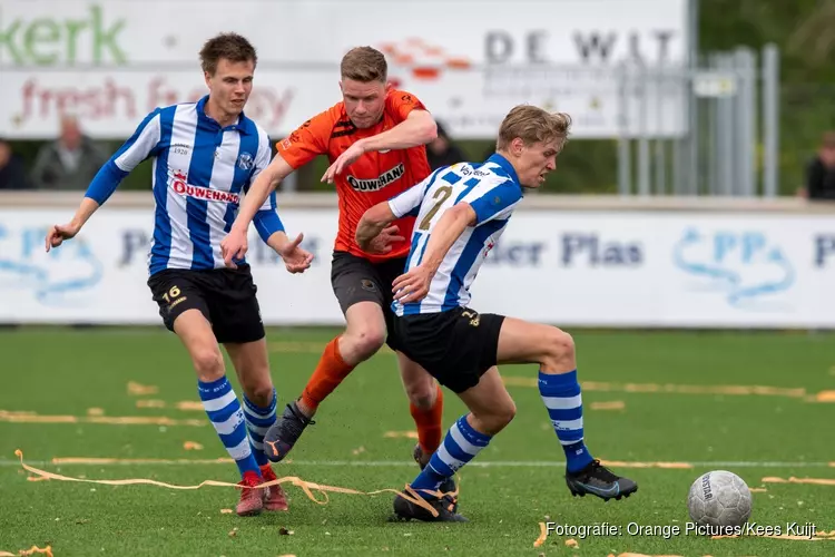 VV Katwijk loopt uit na ruime winst in derby tegen Quick Boys