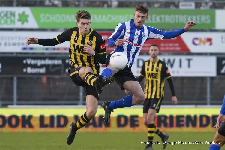 Rijnsburgse Boys en Quick Boys delen de punten na ware thriller