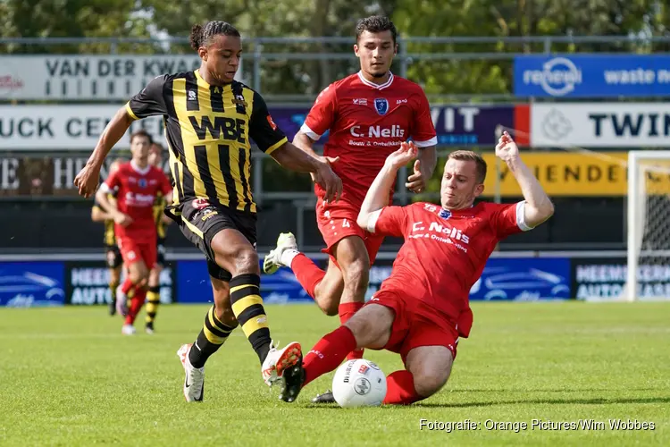 ADO`20 blijft verrassen in Tweede Divisie. Heemskerkers winnen bij Rijnsburgse Boys