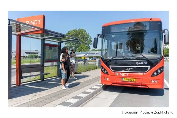 Aanleg R-net busbaan Leiden - Katwijk na de zomer van start