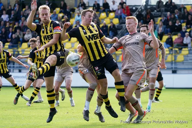 Katwijk de gelukkigste in derby bij Rijnsburgse Boys