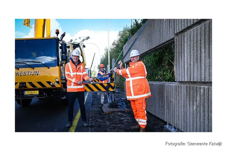 Oplevering geluidscherm Tranendal