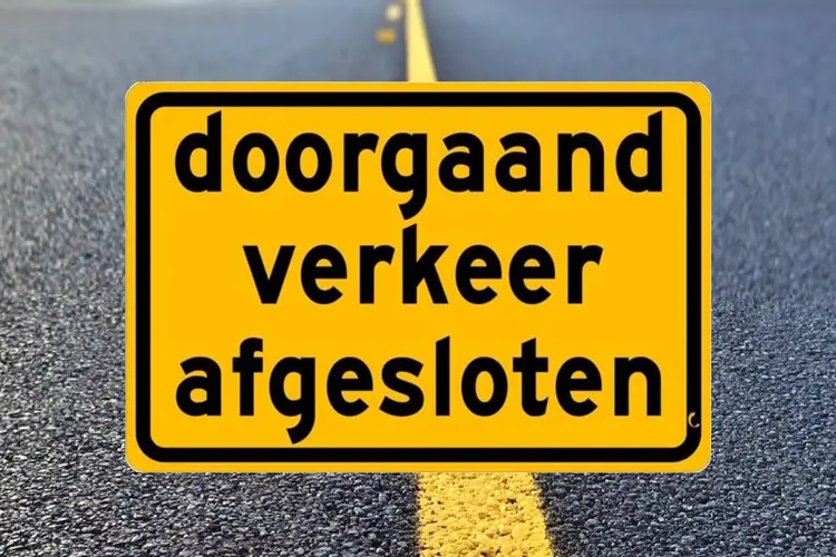 7 en 8 maart avond- en nachtafsluiting N206 richting Noordwijk